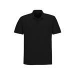 Plain Golf Shirt - Black