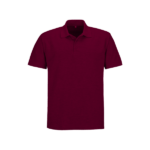 Plain Golf Shirt - Maroon