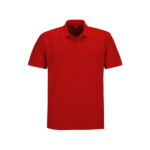 Plain Golf Shirt - Red