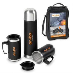 Cardinal Double Wall Flask and Mug Set 500ml